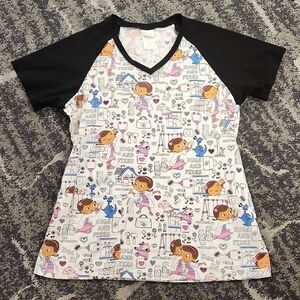 Disney Doc McStuffins Hugs and Fixes Scrup Top S